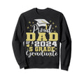 Proud Dad 5Th Grade Graduate 2024 Sweatshirt - Streetwear Style for Adults - T-Shirt, Sweatshirt, Hoodie