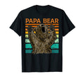 Mens Mens Papa Bear Funny Fathers Day Dad T-Shirt - Graphic Print Unisex - T-Shirt, Sweatshirt, Hoodie