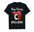 Busy Raising Ballers Funny Soccer T-Shirt - Custom Art Print Unisex - T-Shirt, Sweatshirt, Hoodie