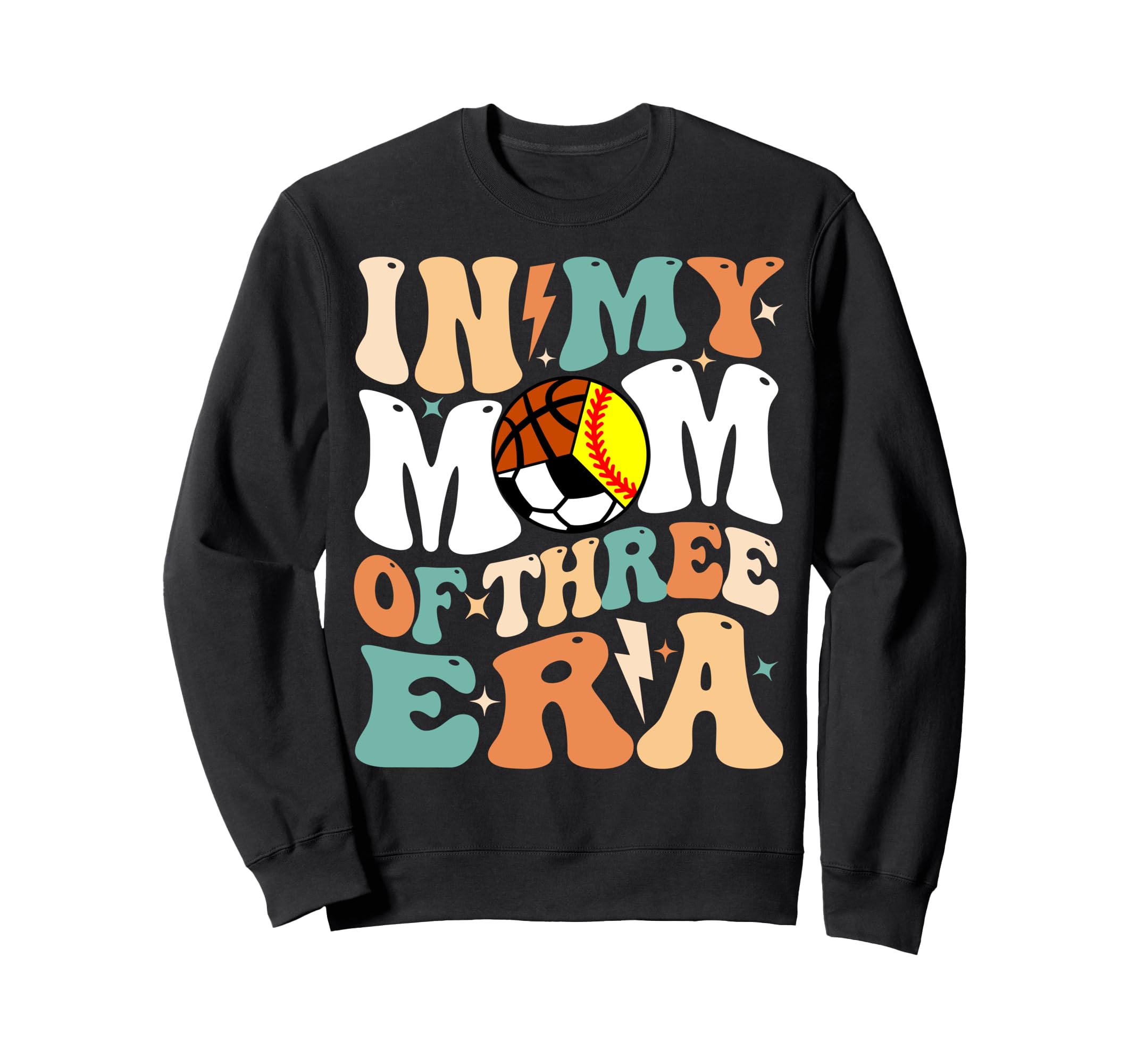 My Softball Soccer Basketball Mom Sweatshirt - Casual Everyday Wear Unisex - T-Shirt, Sweatshirt, Hoodie