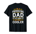 Freediving Dad Im Dad T Shirts F521 T-Shirt - Minimalist Print for Adults - T-Shirt, Sweatshirt, Hoodie