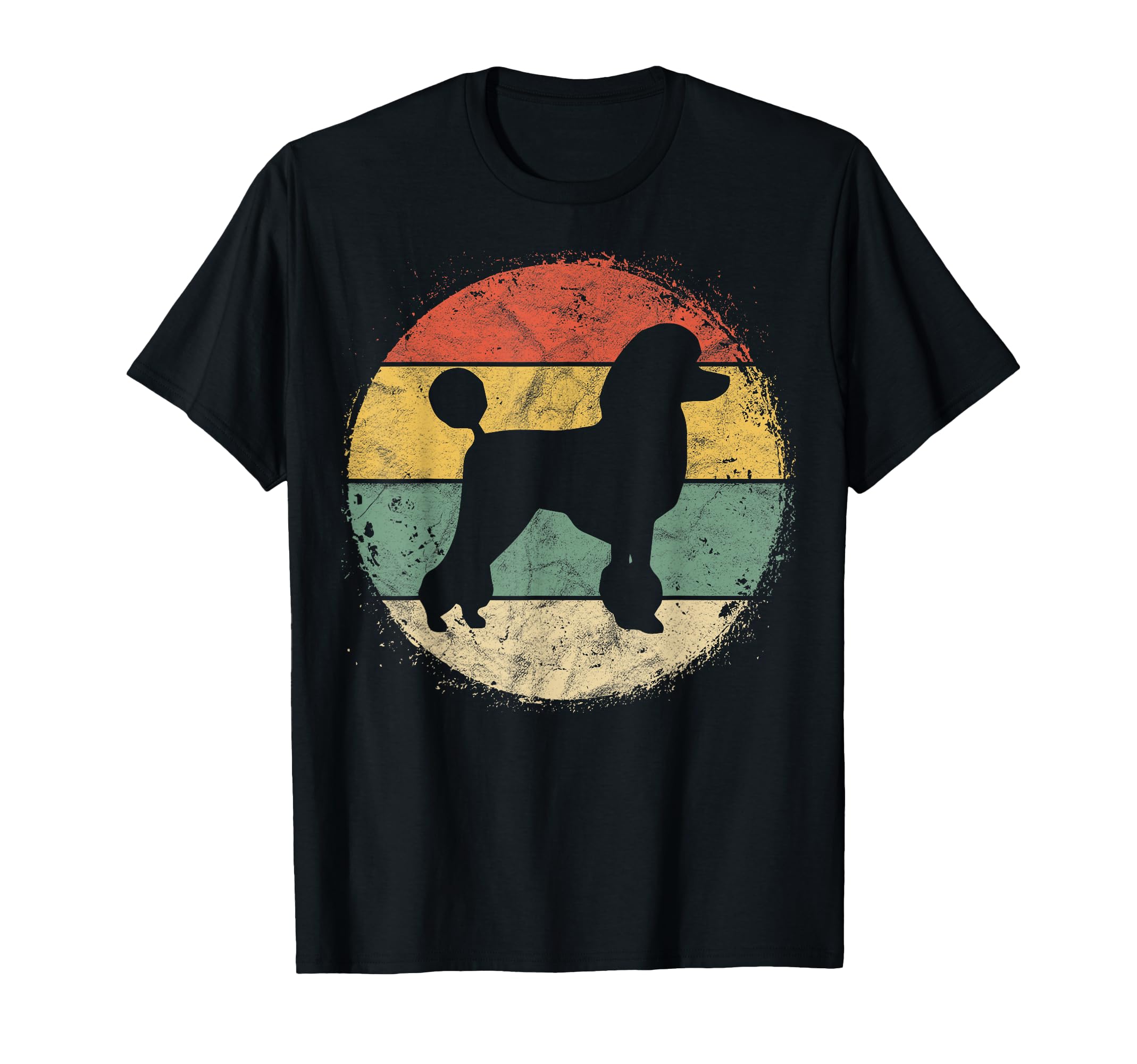 Circular Poodle Owner Gift Poodle Dad T-Shirt - Fun Novelty Design Unisex - T-Shirt, Sweatshirt, Hoodie