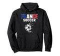 France Soccer Ball Net Goal French Hoodie - Minimalist Print Unisex - T-Shirt, Sweatshirt, Hoodie