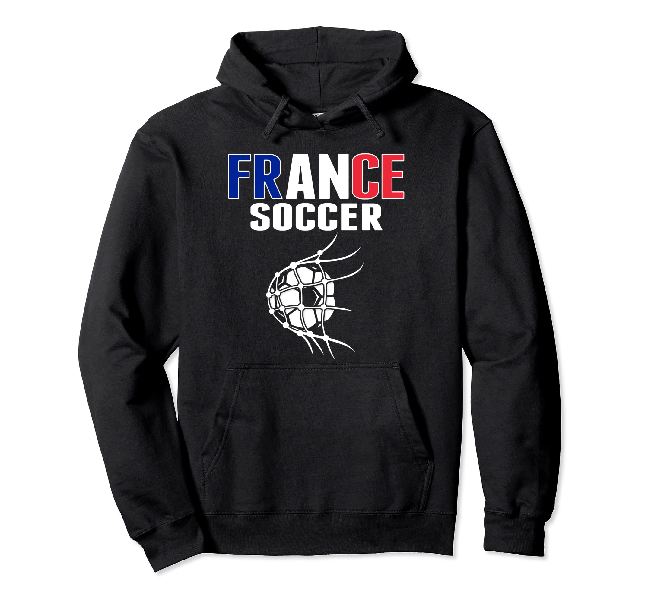 France Soccer Ball Net Goal French Hoodie - Minimalist Print Unisex - T-Shirt, Sweatshirt, Hoodie