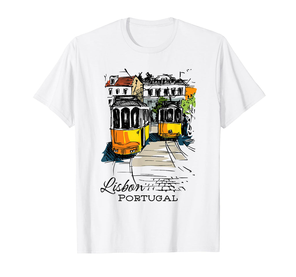 Lisbon Portugal Lisboa Souvenir Lisbon T-Shirt - Trendy Graphic Men Women - T-Shirt, Sweatshirt, Hoodie