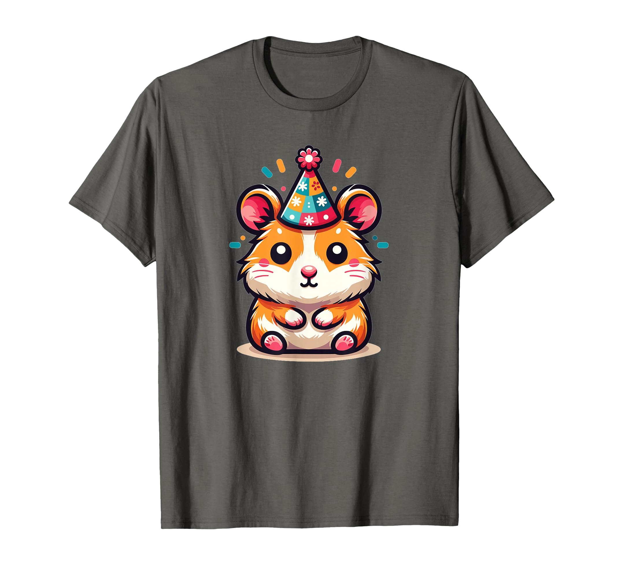 Birthday Hamster Children Birthday T-Shirt - Fun Novelty Design Unisex - T-Shirt, Sweatshirt, Hoodie