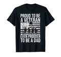 Mens Proud To Be Veteran Even Proud To T-Shirt - Trendy Graphic Men Women - T-Shirt, Sweatshirt, Hoodie