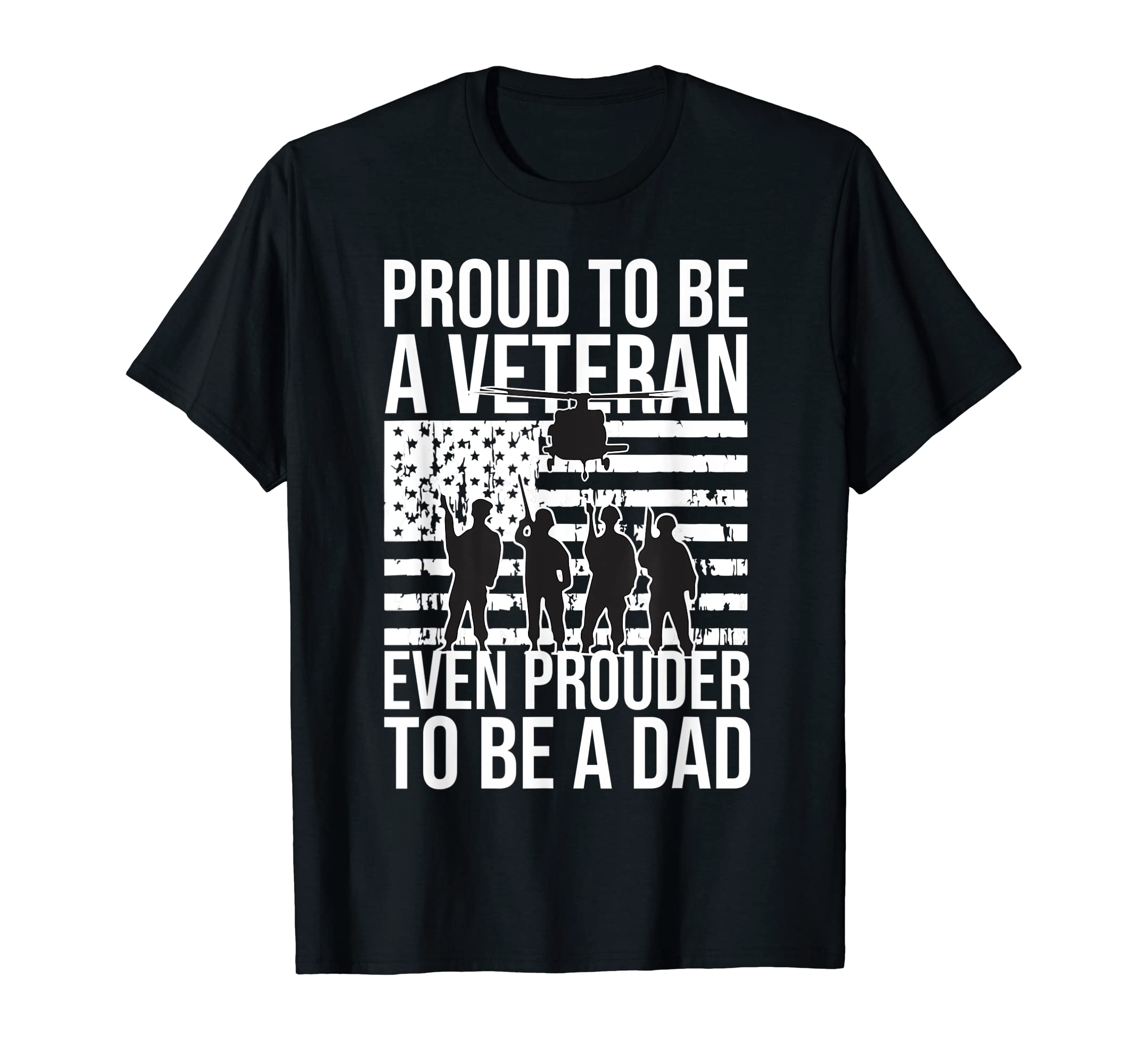 Mens Proud To Be Veteran Even Proud To T-Shirt - Trendy Graphic Men Women - T-Shirt, Sweatshirt, Hoodie