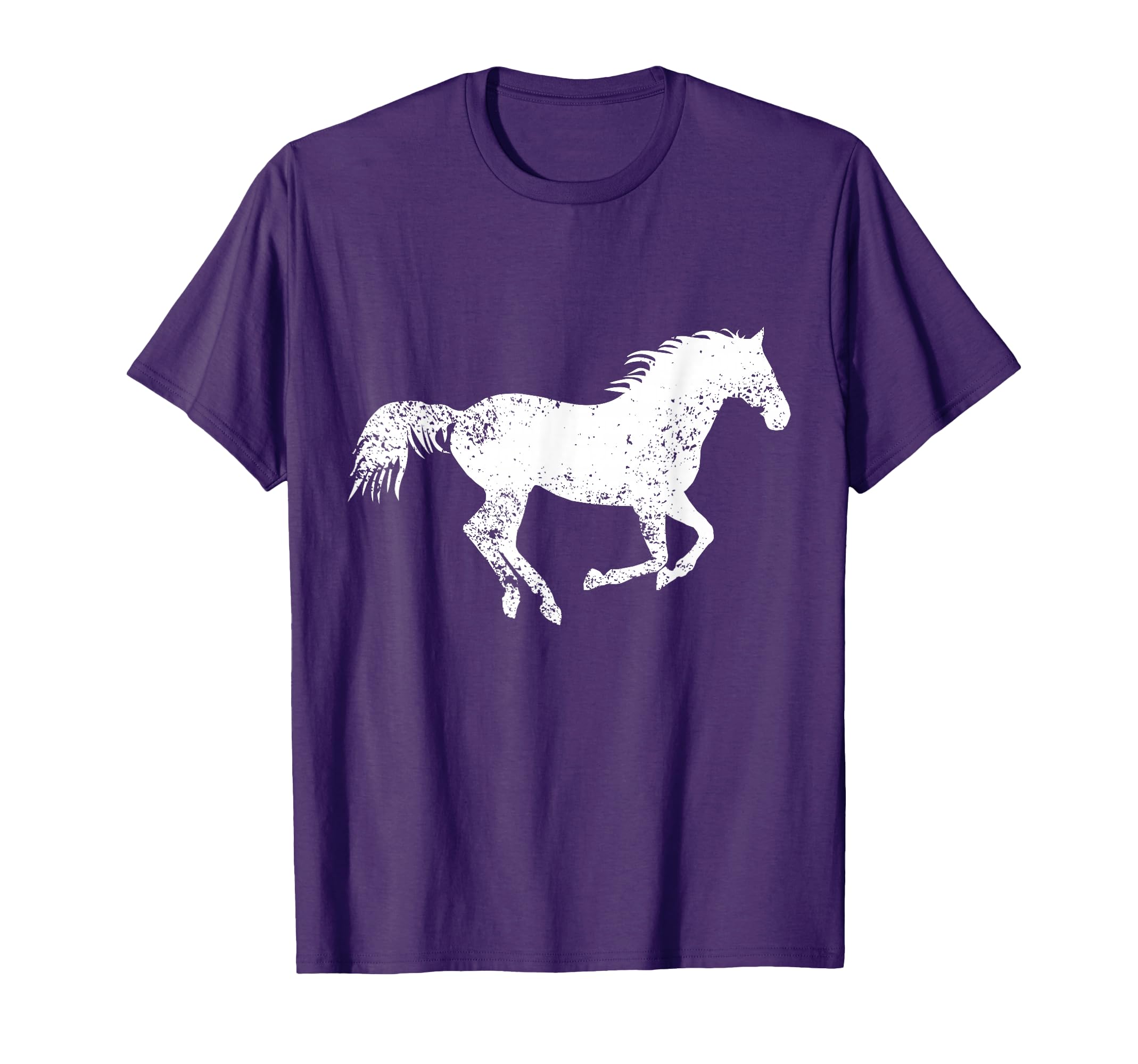 Equestrian Distressed Horse Horse T-Shirt - Aesthetic Graphic Men Women - T-Shirt, Sweatshirt, Hoodie
