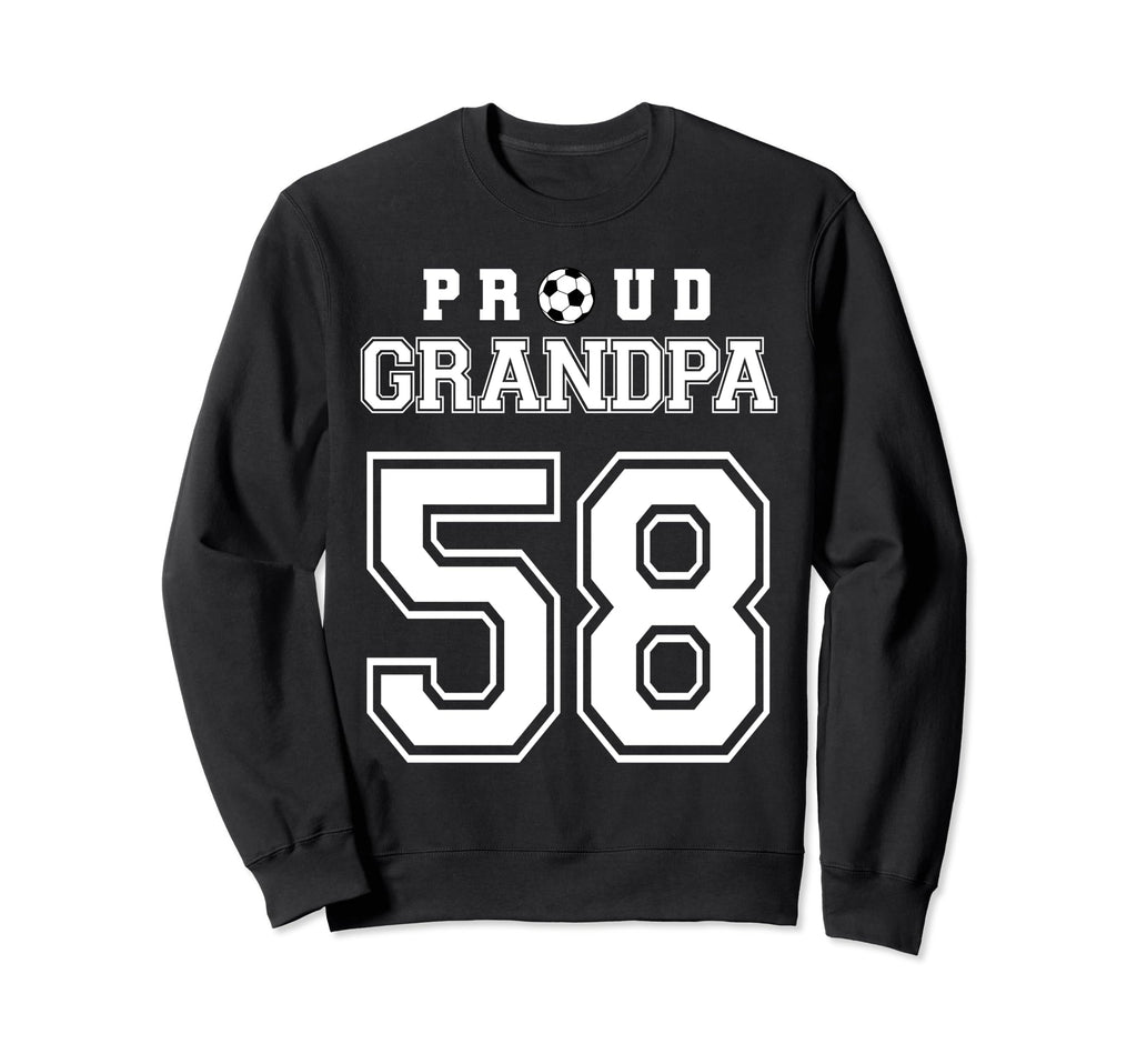 Number 58 Custom Proud Soccer Futbol Sweatshirt - Graphic Print Men Women - T-Shirt, Sweatshirt, Hoodie