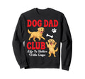 Labrador Retriever Dog Dad Club Sweatshirt - Custom Art Print Men Women - T-Shirt, Sweatshirt, Hoodie