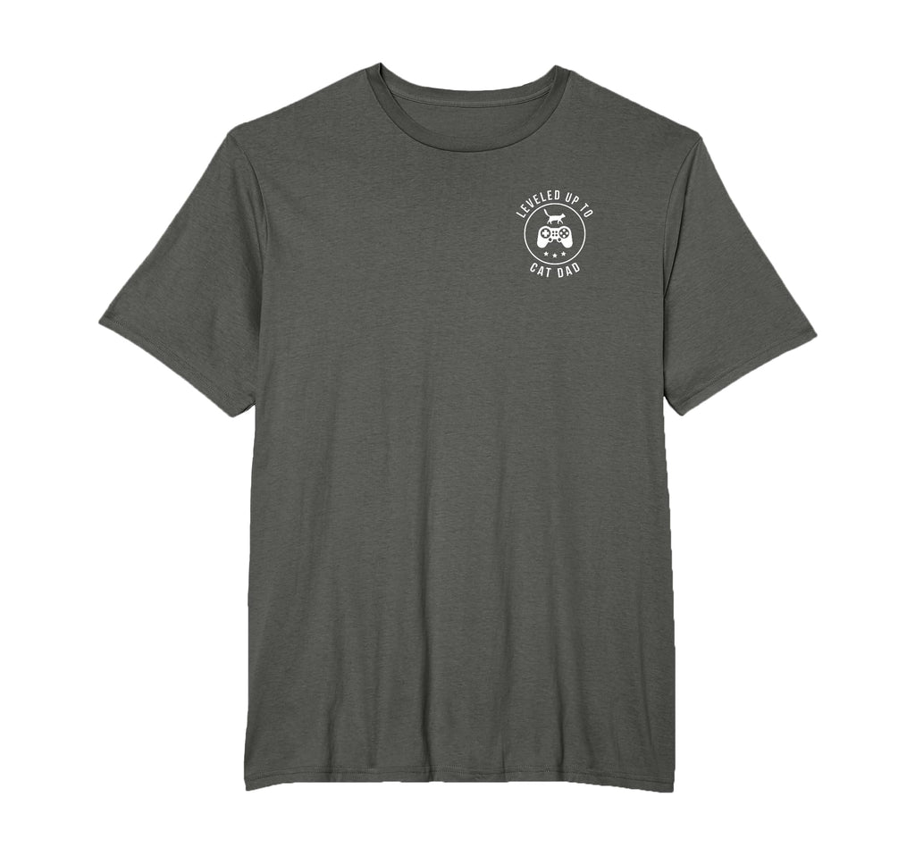 Gift New Cat Dad Gamer Cat Dad Gamer T-Shirt - Unique Graphic Men Women - T-Shirt, Sweatshirt, Hoodie