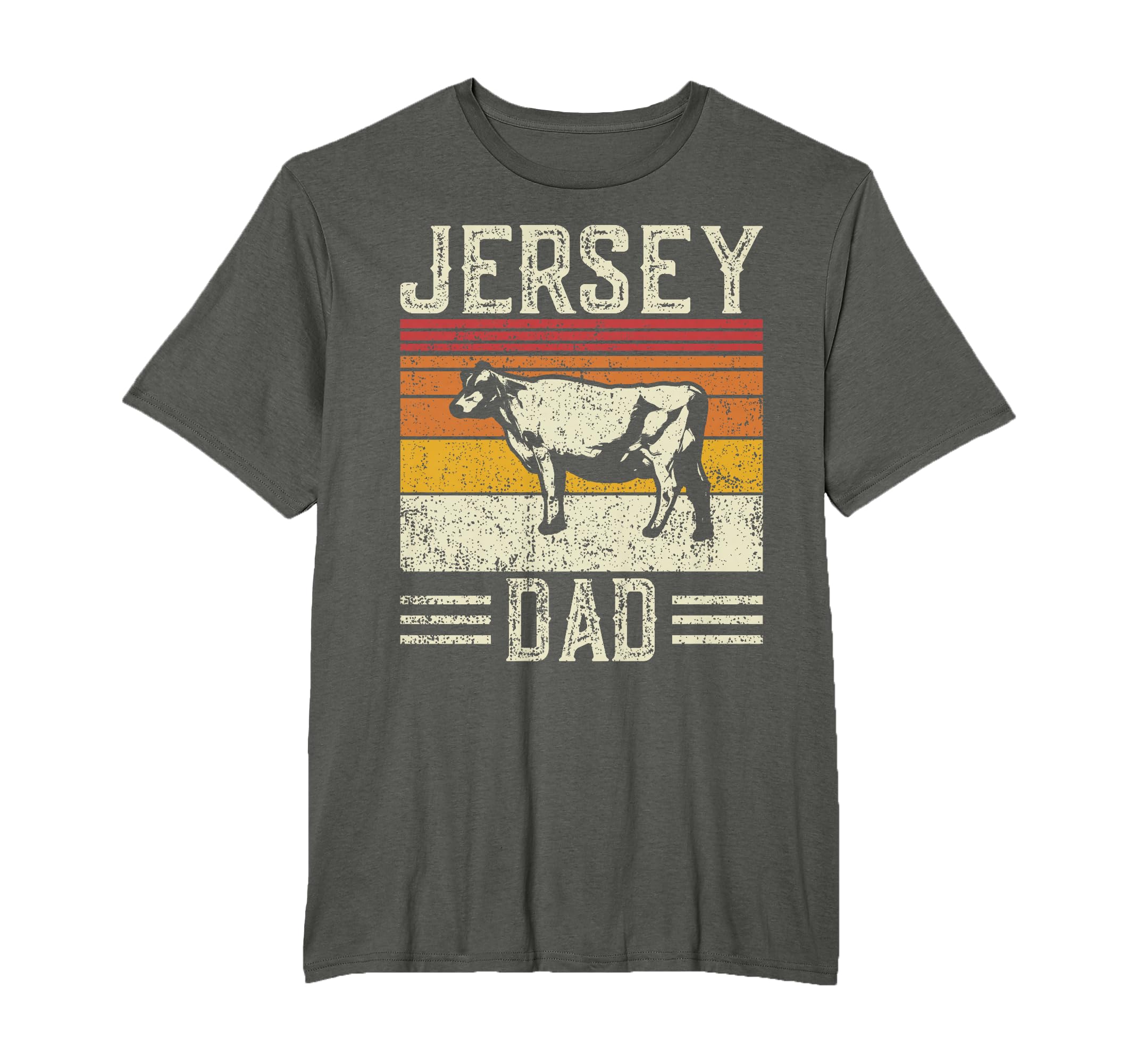 Best Cow Dad Cattle Jersey T-Shirt - Streetwear Style for Adults - T-Shirt, Sweatshirt, Hoodie