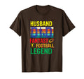 Mens Husband Dad Fantasy Football T-Shirt - Minimalist Print Men Women - T-Shirt, Sweatshirt, Hoodie
