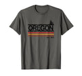 Oregon 1859 Trees And Stripes T-Shirt - Graphic Print Unisex - T-Shirt, Sweatshirt, Hoodie