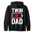 Twin Dad Funny Twin Twin Dad Twin Sweatshirt - Custom Art Print for Adults - T-Shirt, Sweatshirt, Hoodie