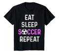 Eat Sleep Soccer Repeat Soccer Player T-Shirt - Novelty Apparel Men Women - T-Shirt, Sweatshirt, Hoodie