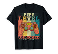 Dad Level Unlocked Gaming Gamer Dad T-Shirt - Aesthetic Graphic for Adults - T-Shirt, Sweatshirt, Hoodie
