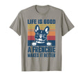 Frenchie Gifts Frenchie Dad Mom French T-Shirt - Novelty Apparel Men Women - T-Shirt, Sweatshirt, Hoodie