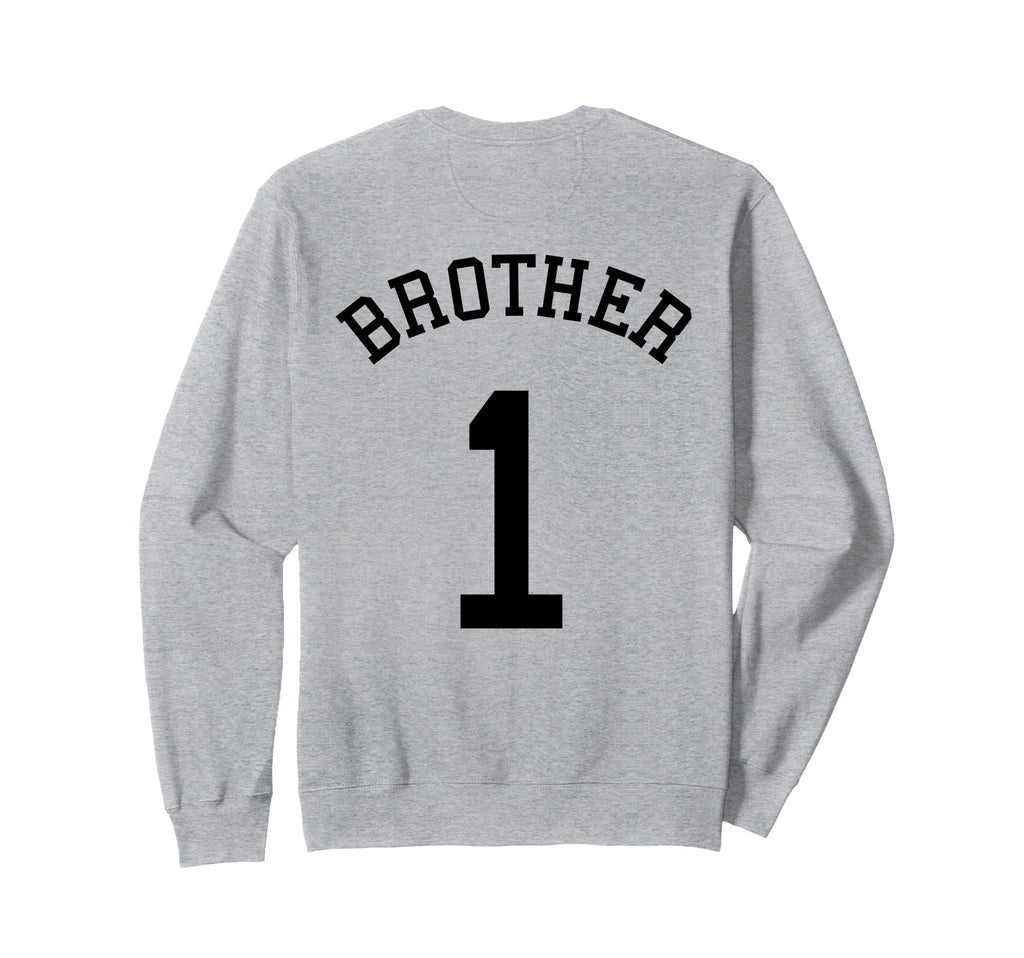 Brother Team No 1 Soccer Handball Sweatshirt - Novelty Apparel Unisex - T-Shirt, Sweatshirt, Hoodie