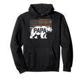 Mens Papa Bear Face Sunglasses Papa Hoodie - Custom Art Print Men Women - T-Shirt, Sweatshirt, Hoodie