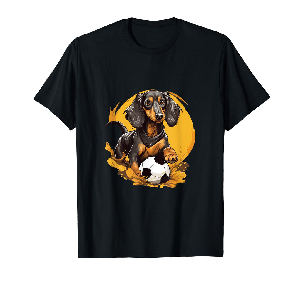Dachshund Soccer Dachshund T-Shirt - Novelty Apparel Men Women - T-Shirt, Sweatshirt, Hoodie