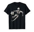 Soccer Skeleton Playing Soccer T-Shirt - Streetwear Style Men Women - T-Shirt, Sweatshirt, Hoodie