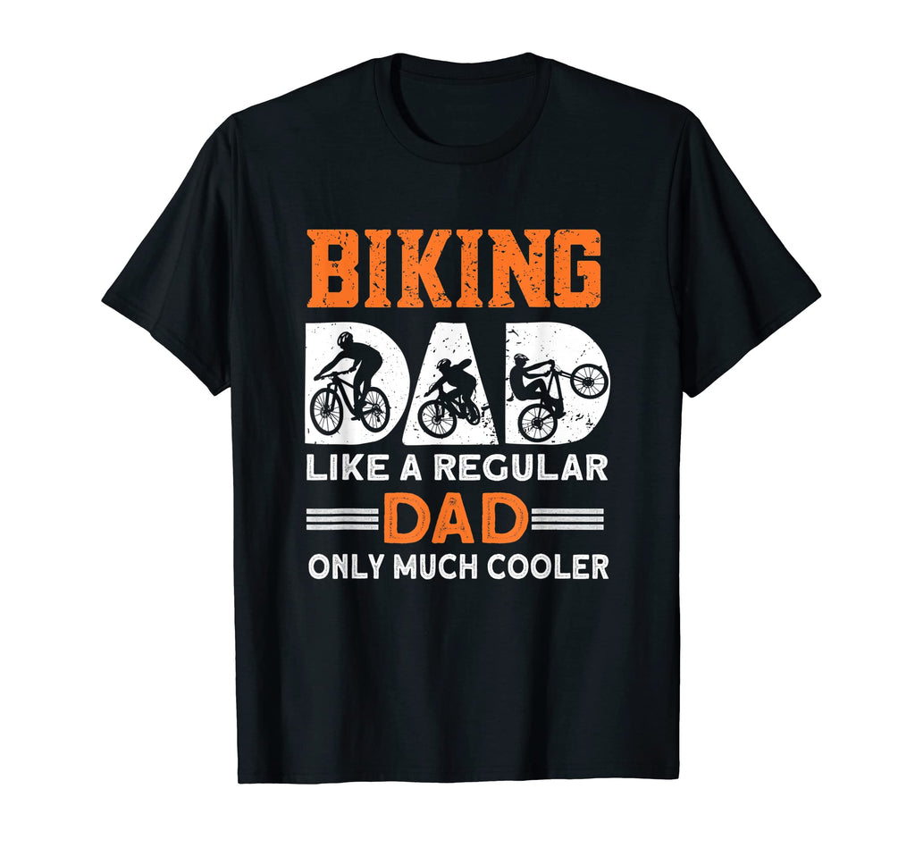 Mens Mountain Bike Dad Cycle Bicycle T-Shirt - Trendy Graphic Men Women - T-Shirt, Sweatshirt, Hoodie