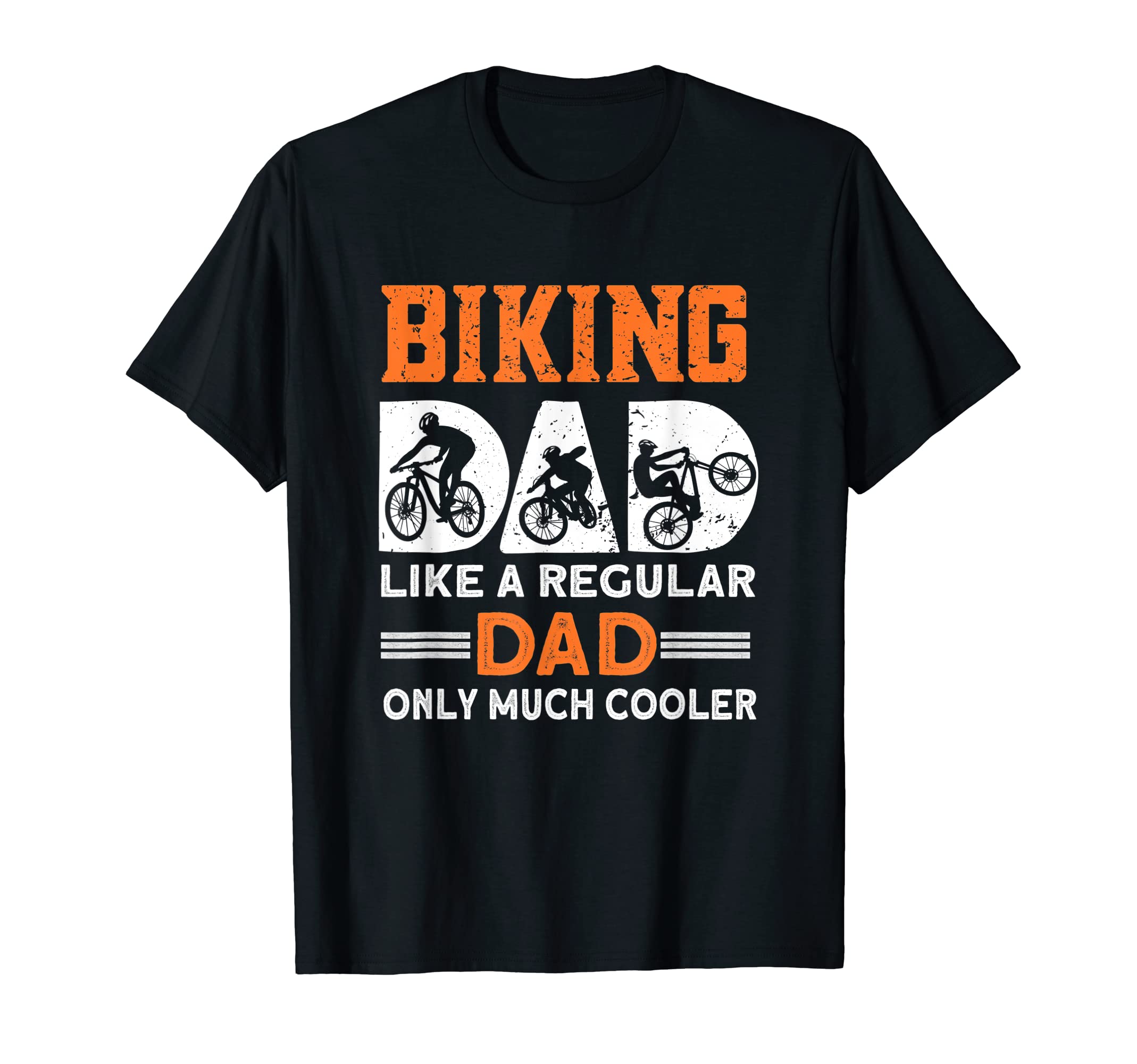 Mens Mountain Bike Dad Cycle Bicycle T-Shirt - Trendy Graphic Men Women - T-Shirt, Sweatshirt, Hoodie