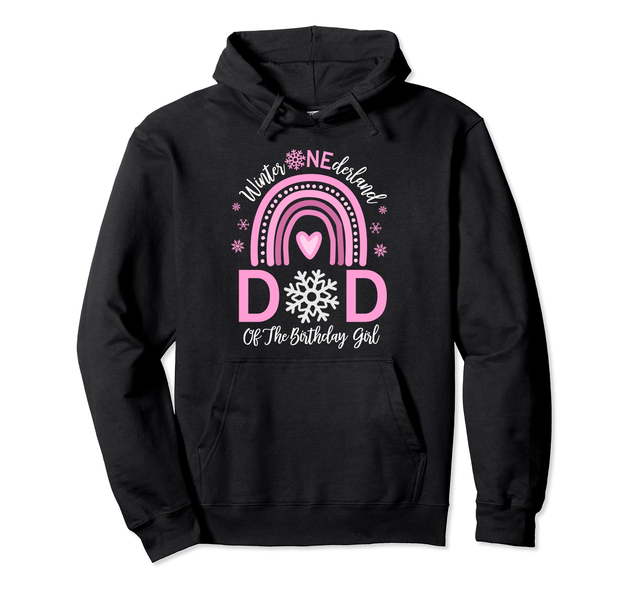 Dad Birthday Winter Onederland Family Hoodie - Aesthetic Graphic for Adults - T-Shirt, Sweatshirt, Hoodie