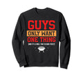 Grill That Cleans Itself Guys Dad Sweatshirt - Unique Graphic Unisex - T-Shirt, Sweatshirt, Hoodie
