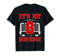 Its My 8Th Birthday Ice Hockey Theme 8 T-Shirt - Graphic Print for Adults - T-Shirt, Sweatshirt, Hoodie