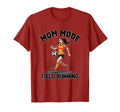 Mom Mode Field Running Soccer Parent T-Shirt - Custom Art Print for Adults - T-Shirt, Sweatshirt, Hoodie