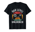 Funny New Dad Dad Level Unlocked Day T-Shirt - Graphic Print Men Women - T-Shirt, Sweatshirt, Hoodie