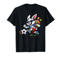 Soccer Easter Bunny Eggs Playing Soccer T-Shirt - Aesthetic Graphic Unisex - T-Shirt, Sweatshirt, Hoodie