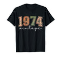 50 Years Old 1974 50Th Birthday T-Shirt - Aesthetic Graphic Men Women - T-Shirt, Sweatshirt, Hoodie