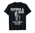 Father And Son Firefighters Best T-Shirt - Trendy Graphic for Adults - T-Shirt, Sweatshirt, Hoodie