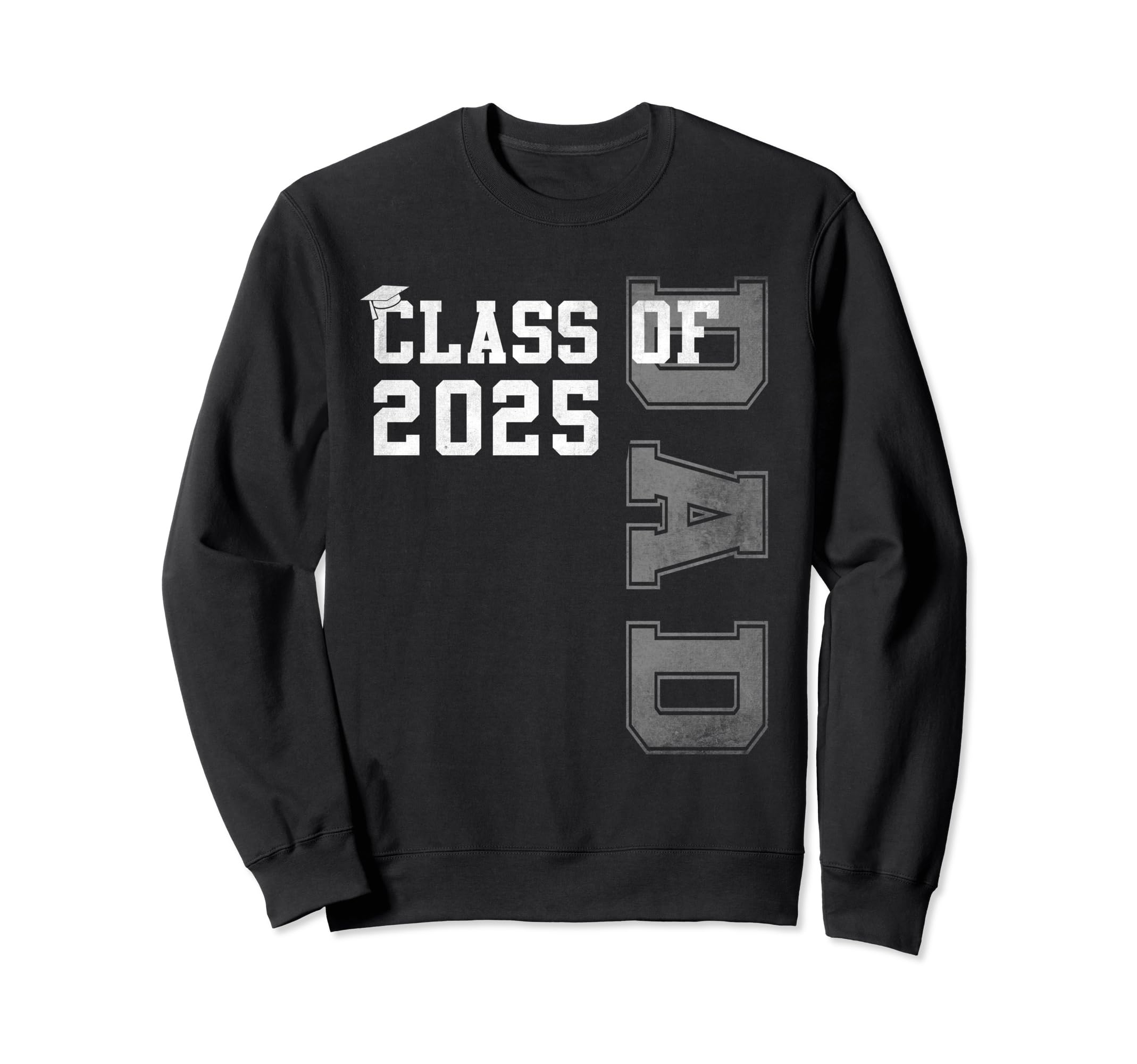 Dad Senior 2025 Proud Dad Class Sweatshirt - Custom Art Print Men Women - T-Shirt, Sweatshirt, Hoodie
