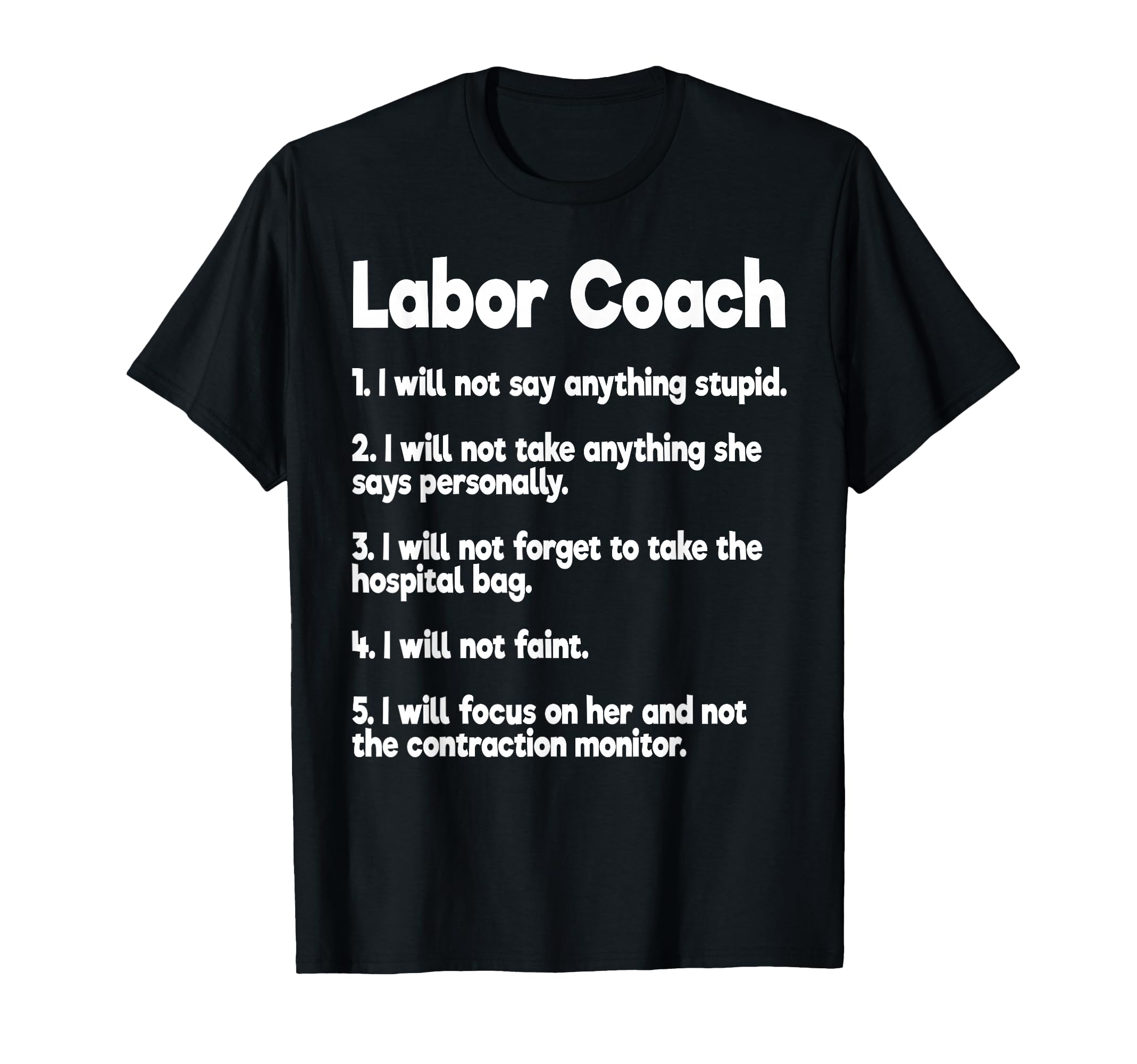 Labor Coach Expecting Dad Rules Papa T-Shirt - Unique Graphic for Adults - T-Shirt, Sweatshirt, Hoodie