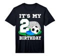 Its My 2 Year Old Birthday Soccer T-Shirt - Custom Art Print for Adults - T-Shirt, Sweatshirt, Hoodie