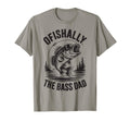 Ofishally Bass Dad Father Day Step T-Shirt - Aesthetic Graphic Men Women - T-Shirt, Sweatshirt, Hoodie