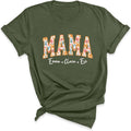 Custom Floral Mama Mom with Kids Names, Mothers Day - Adult & Kids T-Shirts, Sweatshirts & Hoodies apparel design preview 1