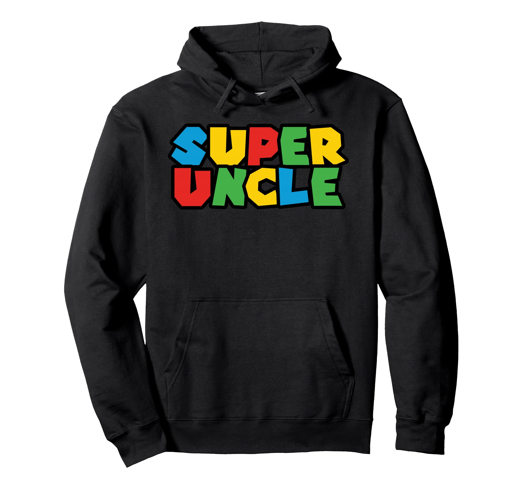 Superhero Uncle Gift From Nephew Or Hoodie - Fun Novelty Design for Adults - T-Shirt, Sweatshirt, Hoodie