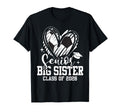 Senior Big Sister Class 2026 T-Shirt - Fun Novelty Design for Adults - T-Shirt, Sweatshirt, Hoodie