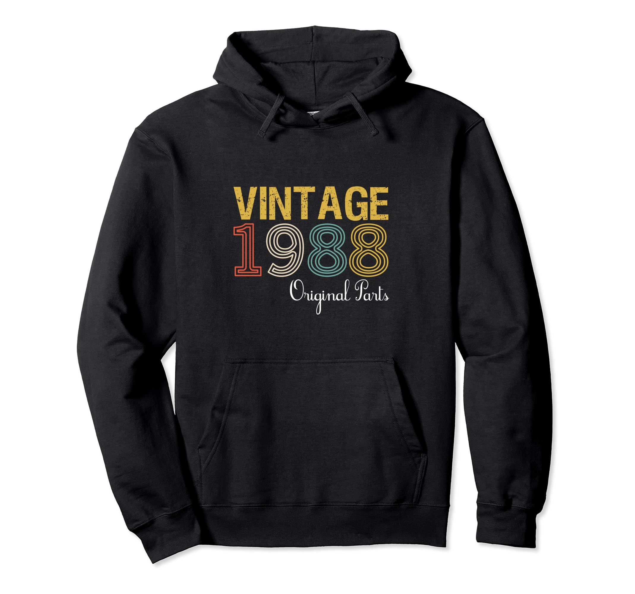 Year 1988 Gift Birthday Mom Dad Hoodie - Aesthetic Graphic for Adults - T-Shirt, Sweatshirt, Hoodie