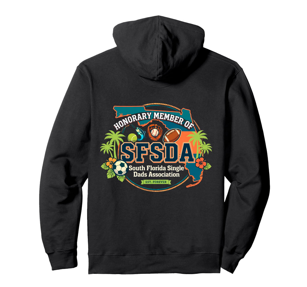 Honorary Member Sfsda South Florida Hoodie - Minimalist Print Men Women - T-Shirt, Sweatshirt, Hoodie