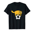 Cat Soccer Ball Funny Fur Mom T-Shirt - Casual Everyday Wear for Adults - T-Shirt, Sweatshirt, Hoodie