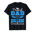 Proud Dad 2026 Graduate College T-Shirt - Fun Novelty Design Unisex - T-Shirt, Sweatshirt, Hoodie