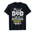 Proud Dad Soccer Senior 2027 T-Shirt - Custom Art Print Men Women - T-Shirt, Sweatshirt, Hoodie