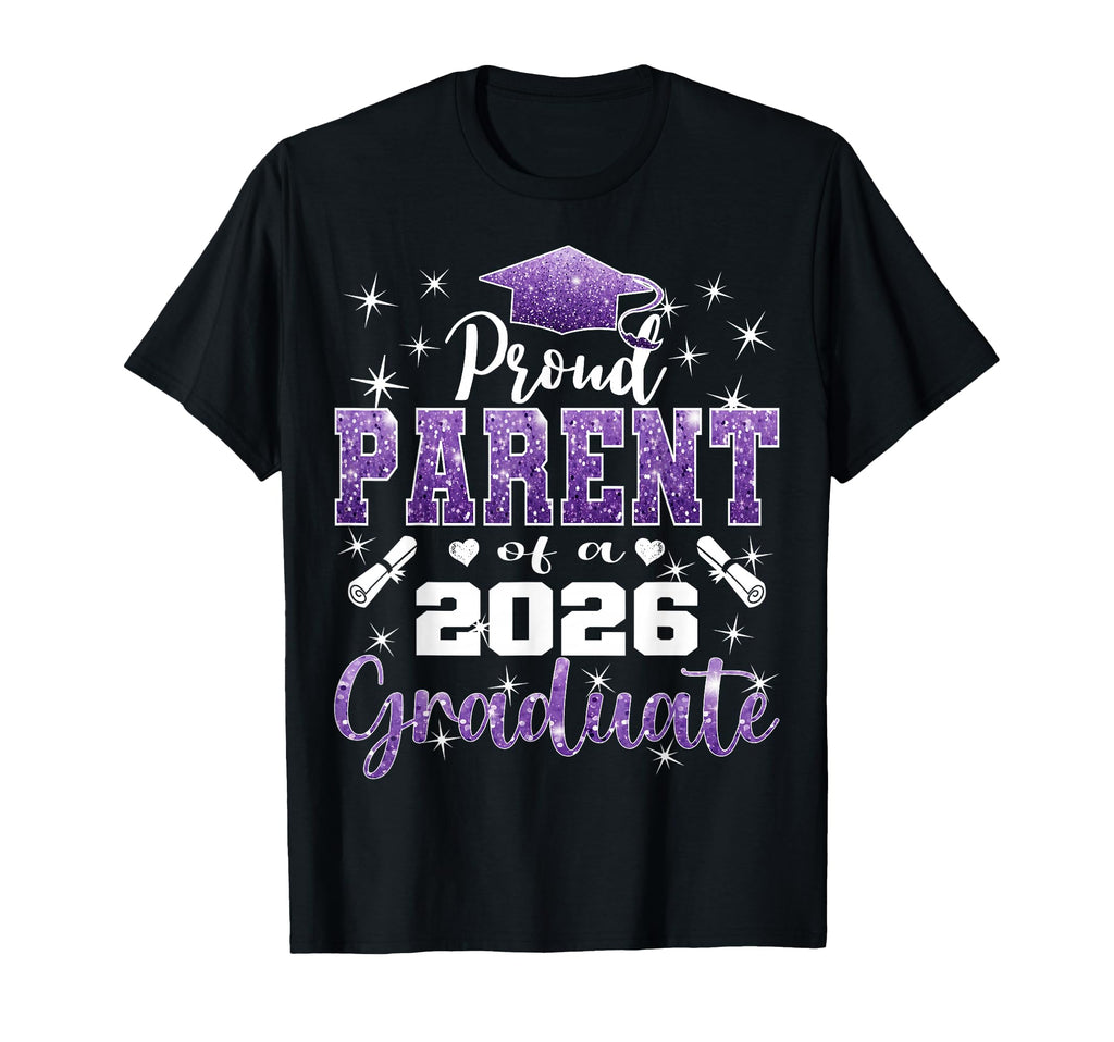 Super Proud Parent 2026 Graduate T-Shirt - Novelty Apparel Men Women - T-Shirt, Sweatshirt, Hoodie